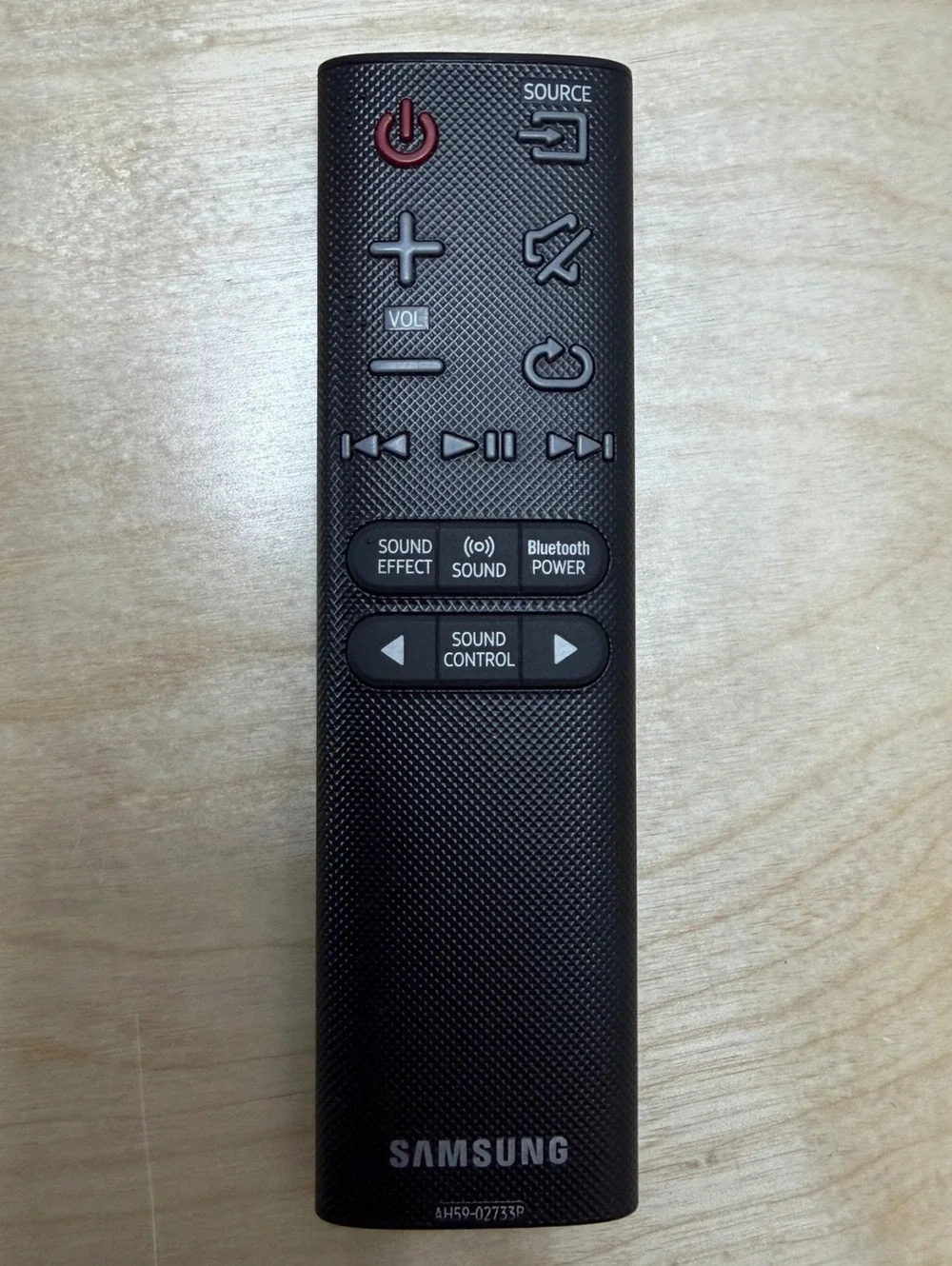 OEM Samsung AH59-02733B Original Soundbar Remote Control Black Bluetooth Sound